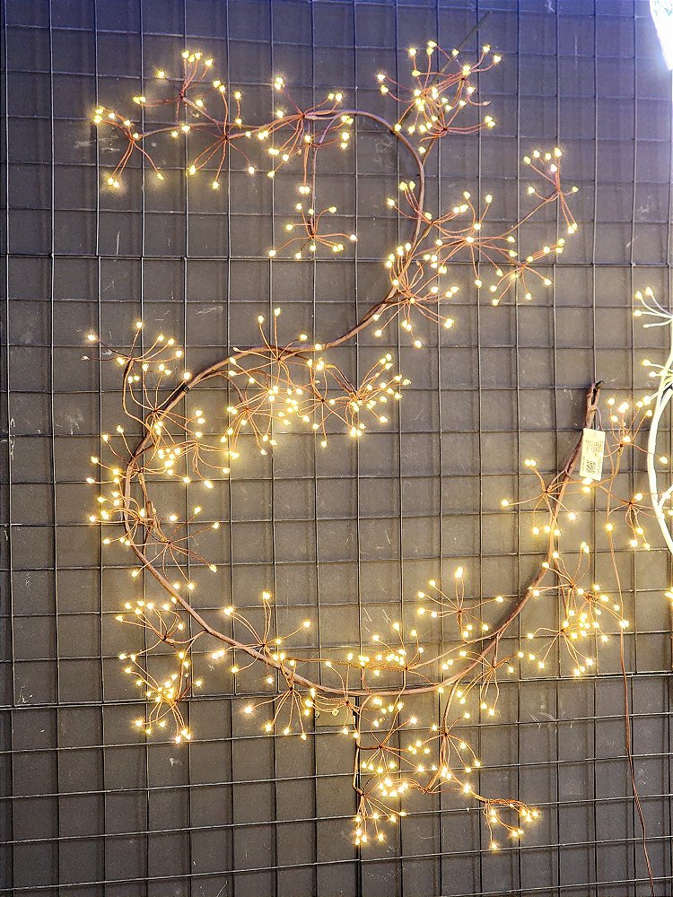 GALHO FIO DE FADA 480 LEDS WARM COM STROBO USO INTERNO E EXTERNO 1,80CM BIVOLT